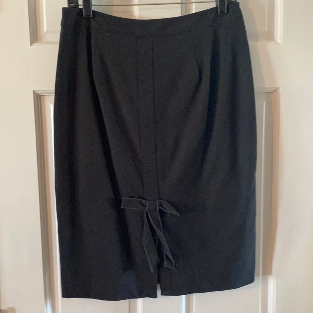 Charcoal grey skirt